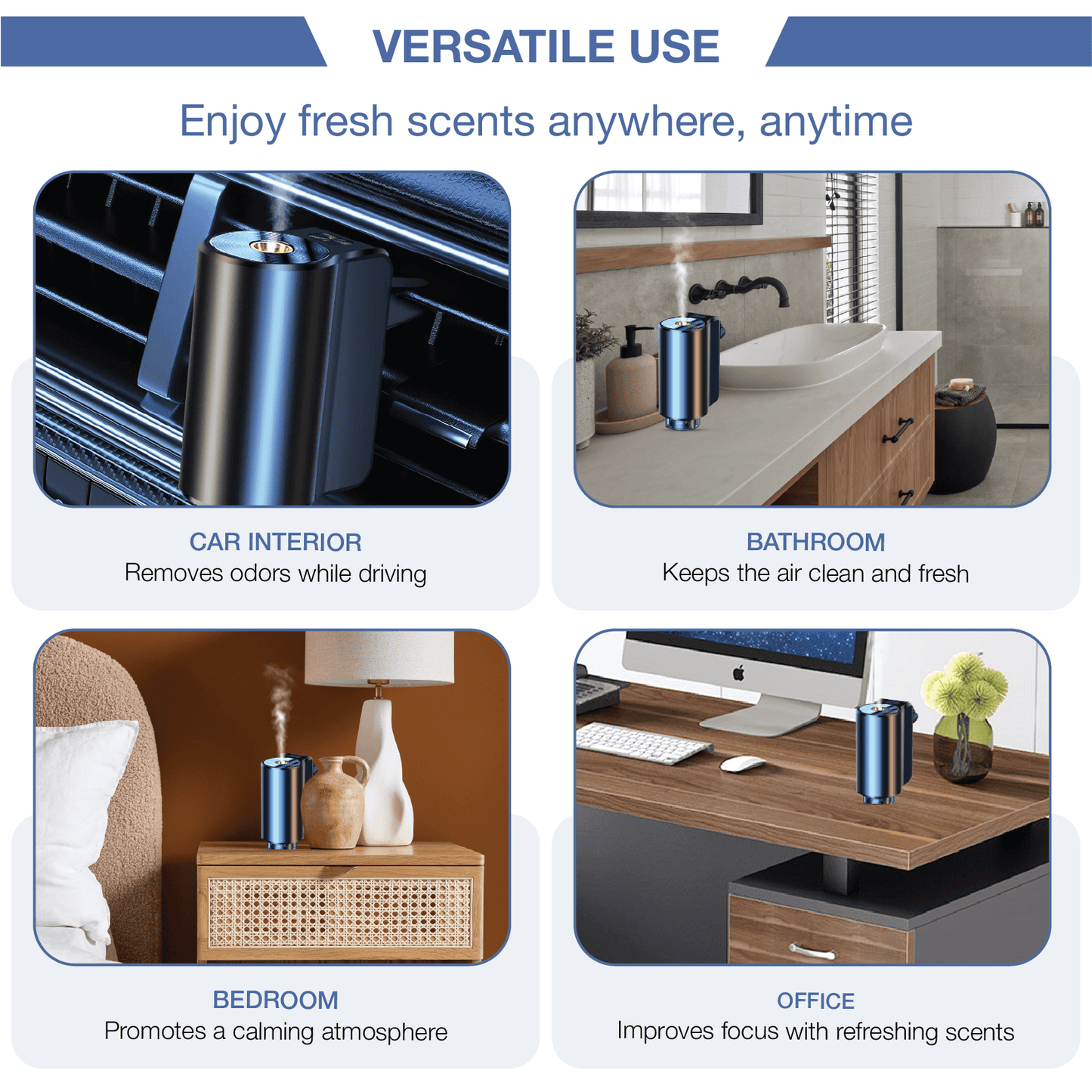 MPP® FreshRide™ - Premium Aromatherapy Diffuser MPP0010