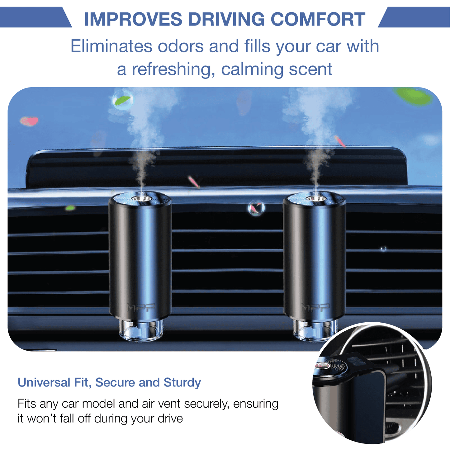 MPP® FreshRide™ - Premium Aromatherapy Diffuser MPP0010