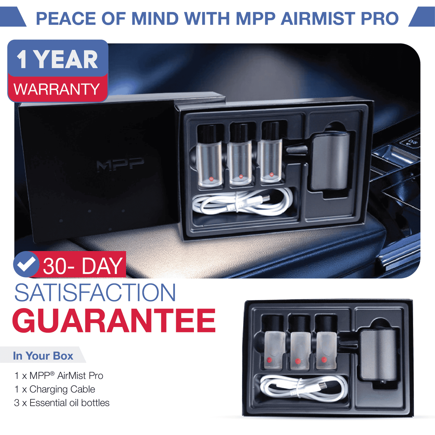MPP® FreshRide™ - Premium Aromatherapy Diffuser MPP0010