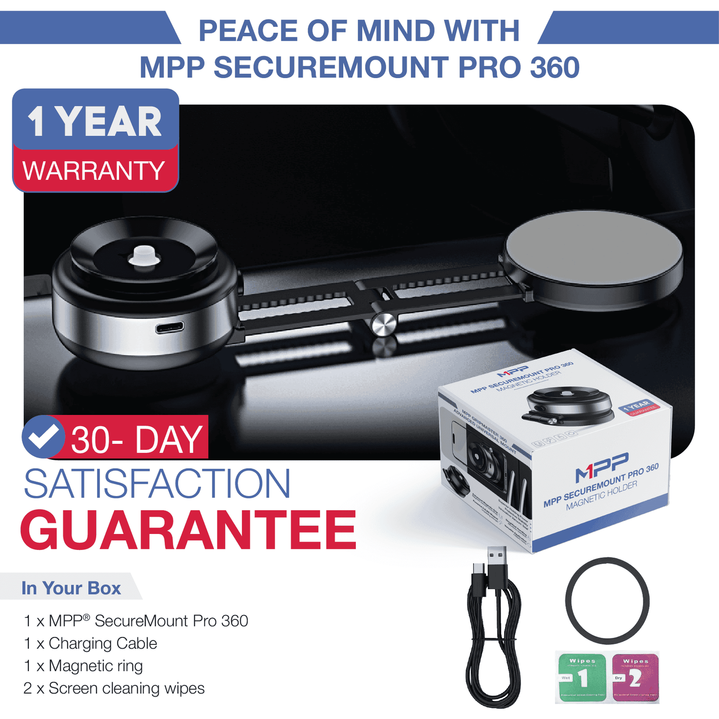 MPP® GripMaster Pro 360 Magnetic Holder The Newest 2025 MPP009