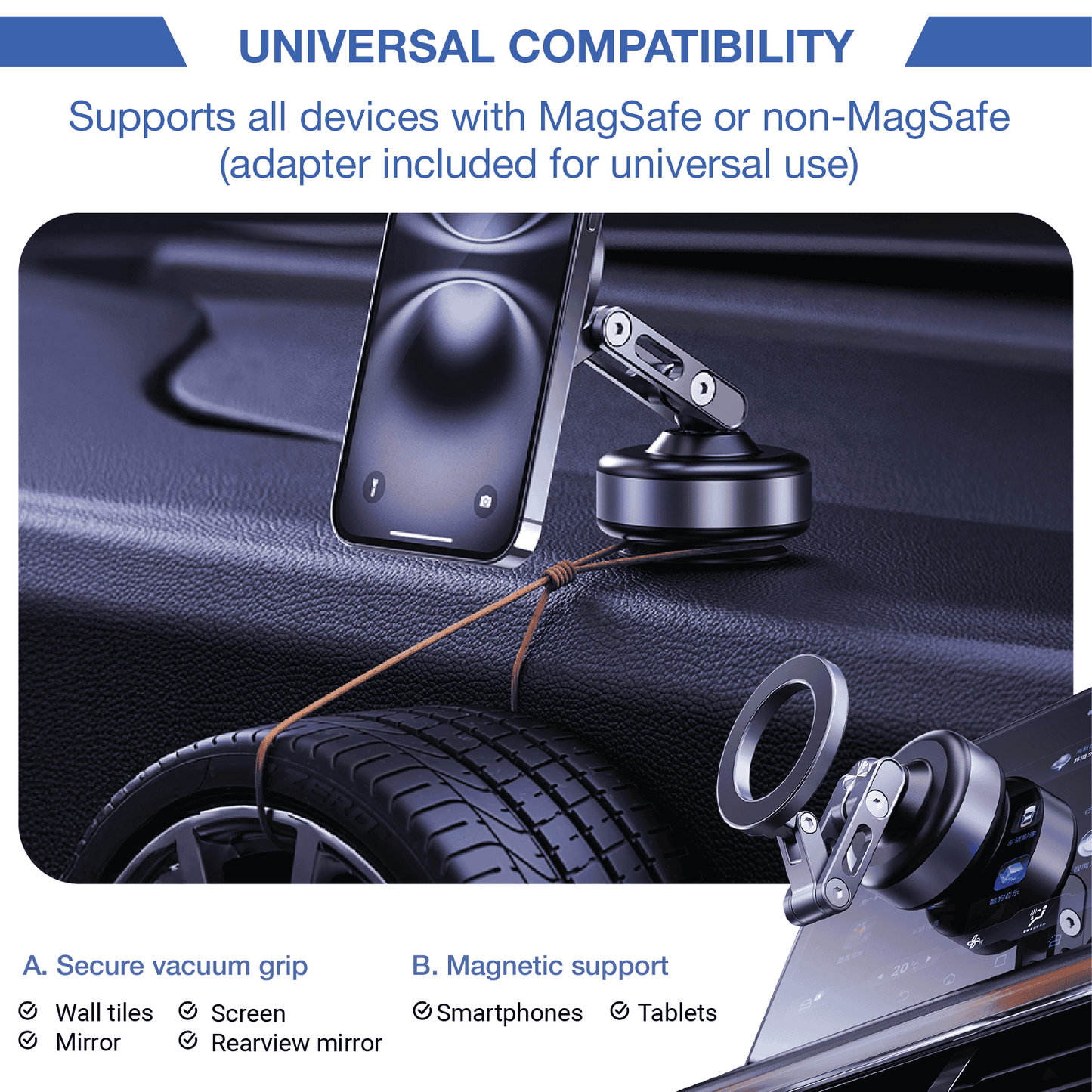 MPP® GripMaster Pro 360 Magnetic Holder New 2024 MPP011