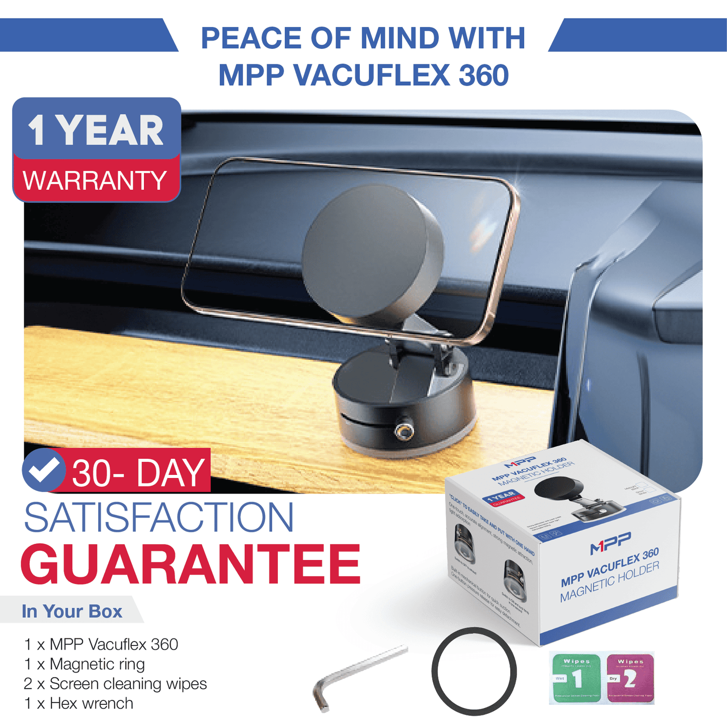 MPP® GripMaster 360 Magnetic Holder The Newest 2025 MPP006