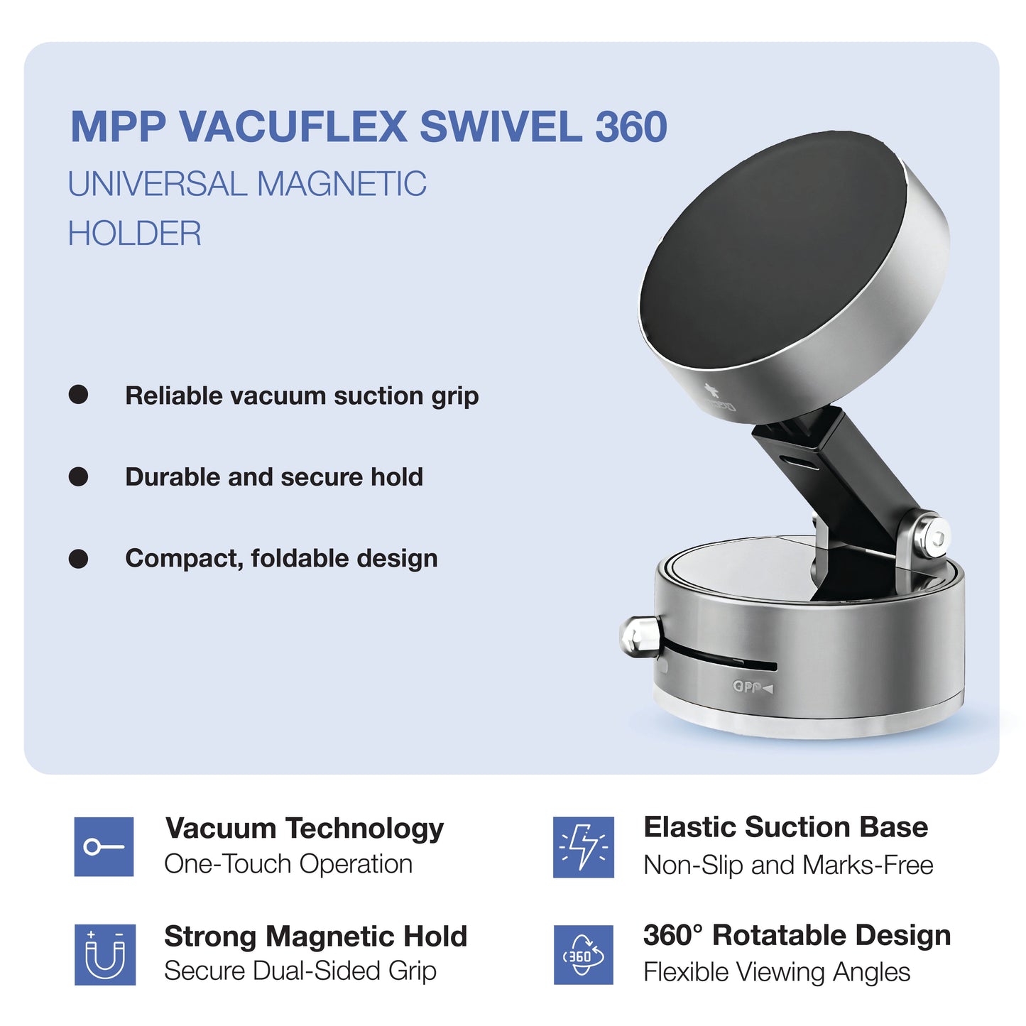 MPP® GripMaster 360 Magnetic Holder MPP006 PRO 2025