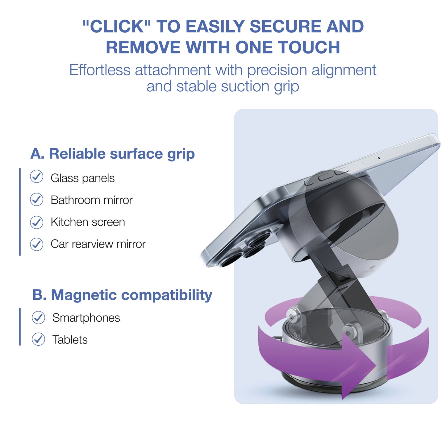 MPP® GripMaster 360 Magnetic Holder MPP006 PRO 2025