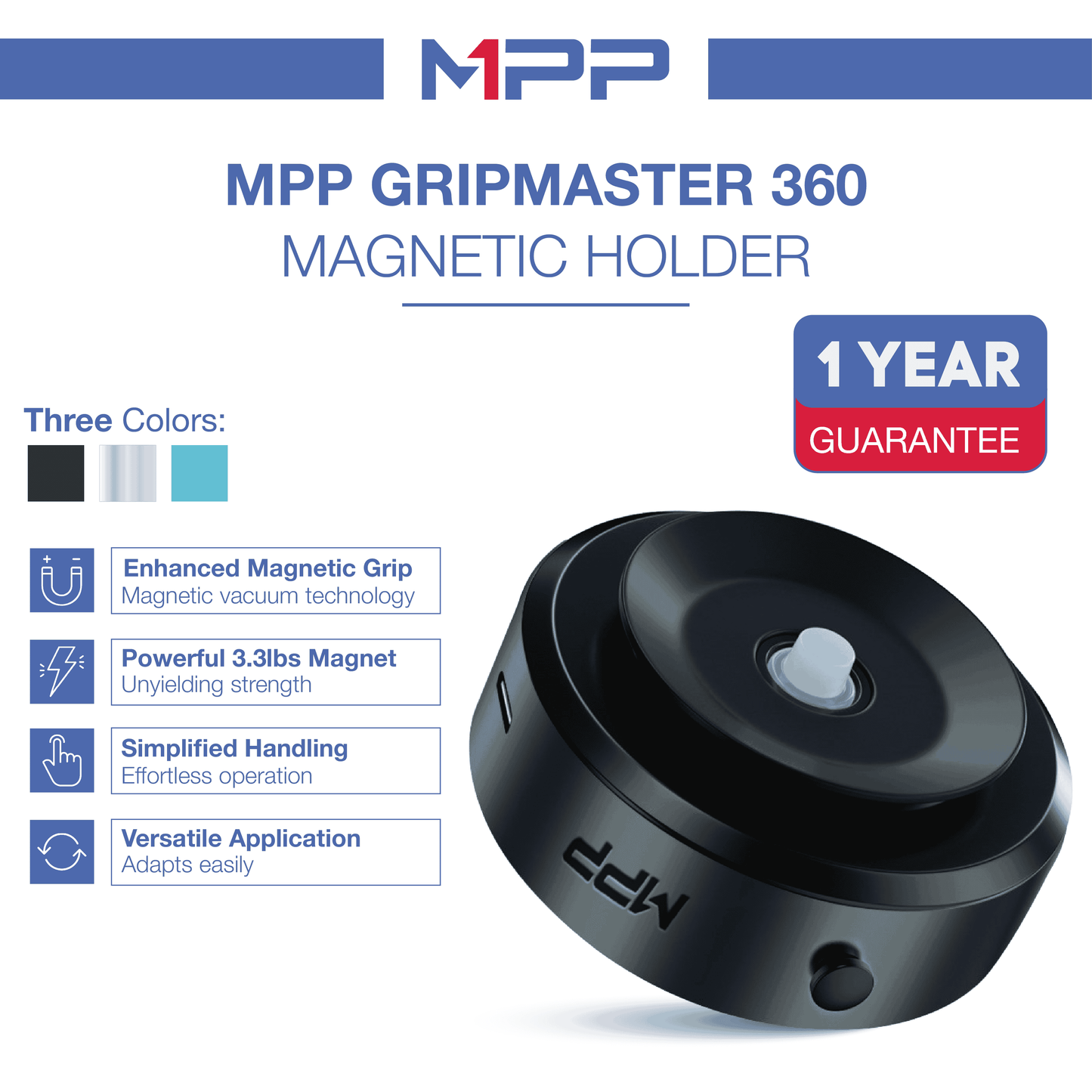 MPP®  GripMaster 360 Magnetic Holder MPP001