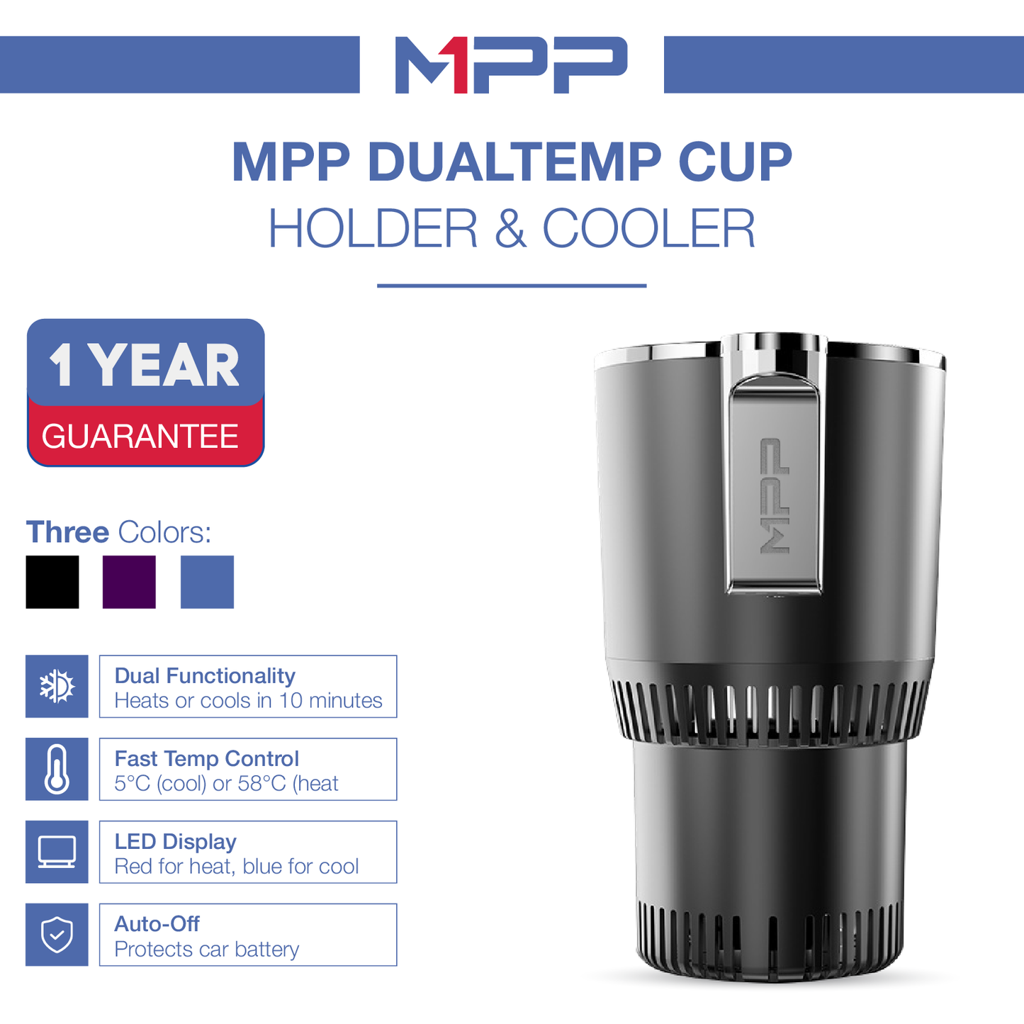 MPP® DualTemp Travel Cup Holder & Cooler MPP008