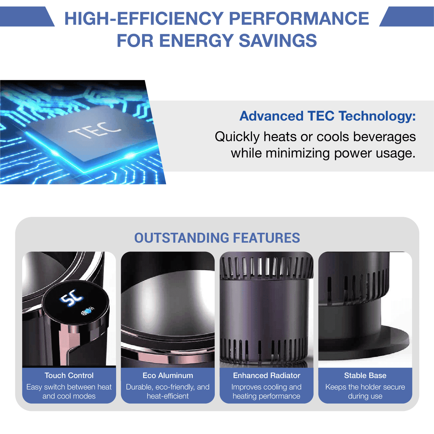 MPP® DualTemp Travel Cup Holder & Cooler MPP008