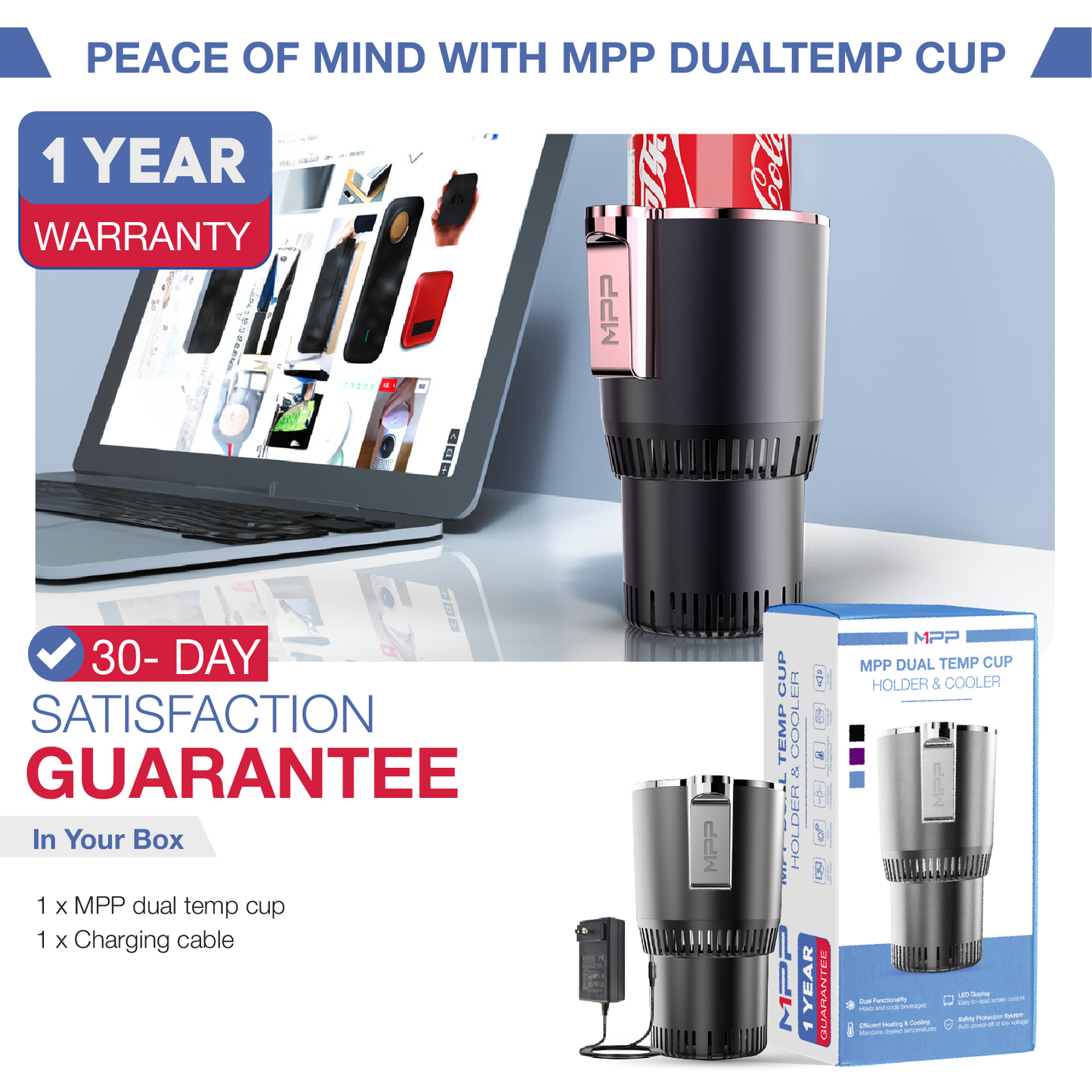 MPP® DualTemp Travel Cup Holder & Cooler MPP008