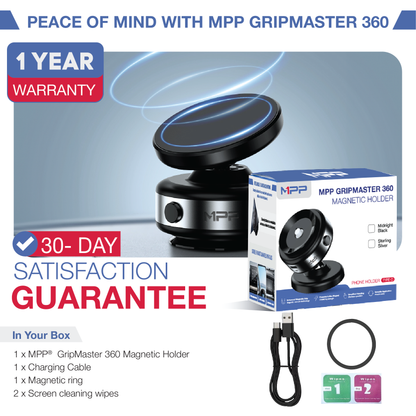 MPP® GripMaster 360 Magnetic Holder Pro New Version 2024 MPP002